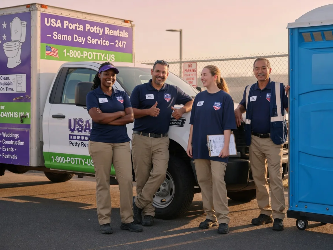Porta Potty Rental company in Cedar Run, PA